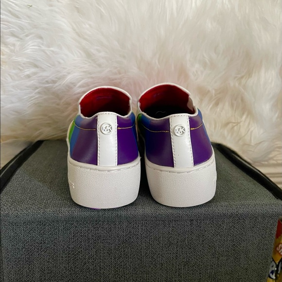 Rainbow Michael Kors Dylan Sneakers - Picture 5 of 10